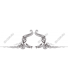  Elegant decorative flourish
