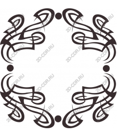  Elegant intricate border clipart