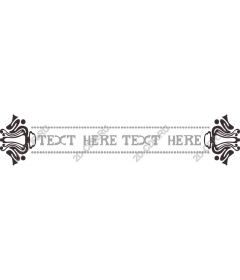  Elegant ornamental border