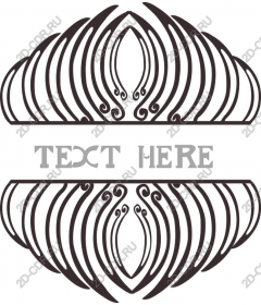  Elegant decorative frame with the possibility of individual order