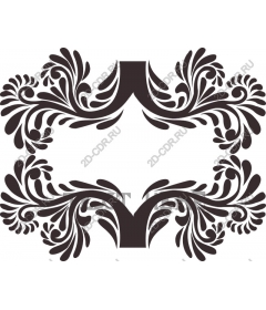  Elegant floral frame
