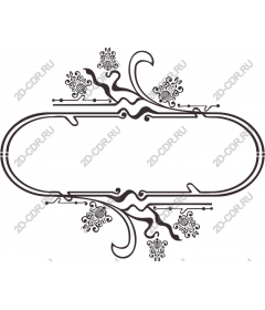  Elegant decorative frame