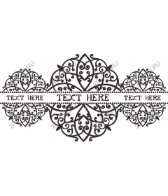  Elegant decorative frame