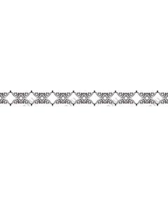  Black and white decorative frame