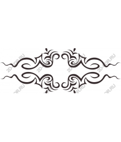  Elegant flowered border