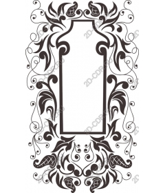 Elegant vintage frame