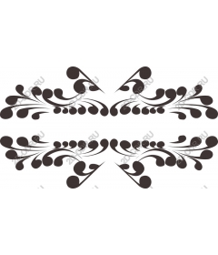 Floral swirl