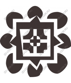  Elegant floral abstract