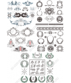 Винтажный декоративный набор