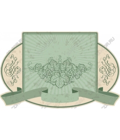 Elegant vintage vine