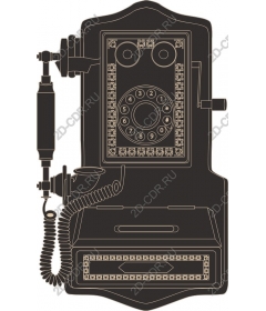 Vintage rotary phone