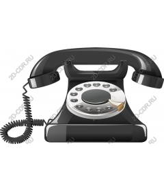 Vintage rotary phone