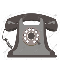 Vintage rotary phone