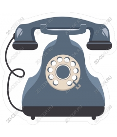  Classic vintage rotary phone
