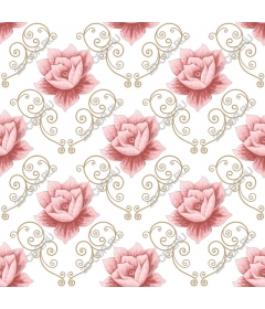  Elegant pattern with Lotus flower