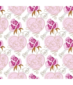 Pattern "Flowers of love"