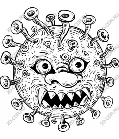  Bizarre cartoon virus