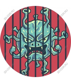  Threatening viral character