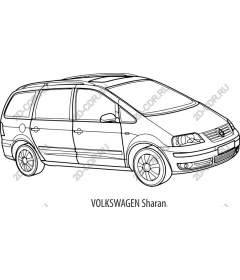  Volkswagen Sharan Схема