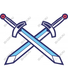  Crossed swords