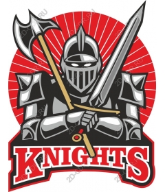  The knights the emblem of the knight warrior