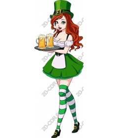Funny Irish barmaid