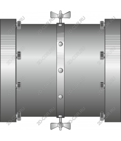  Industrial pipe connector