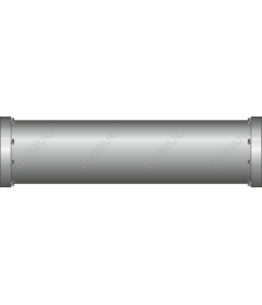 Smooth stainless steel tube