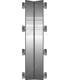 Smooth metal plate