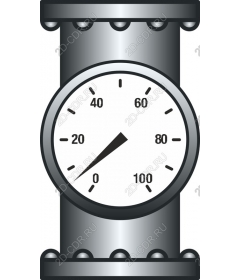  Industrial pressure gauge