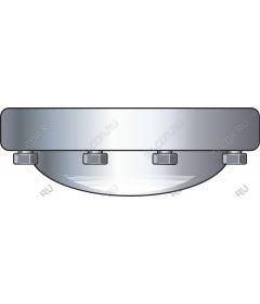  Drawing of industrial flange