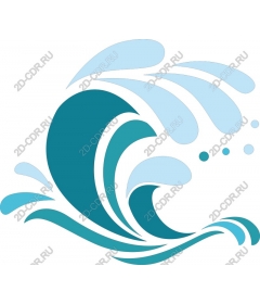  Elegant wave clipart