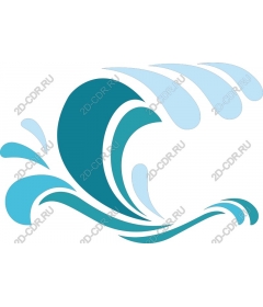  Elegant ocean wave