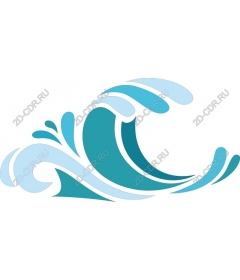 Dynamic ocean wave