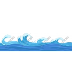 Tranquil ocean waves
