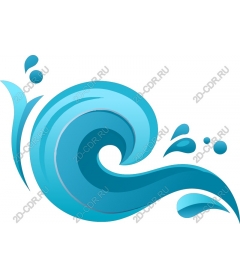 Dynamic blue wave