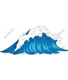 Dynamic ocean wave
