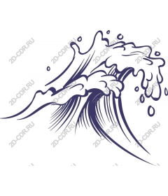 Dynamic ocean wave