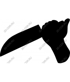  Нож для ручного захвата