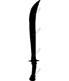 Traditional curved blade