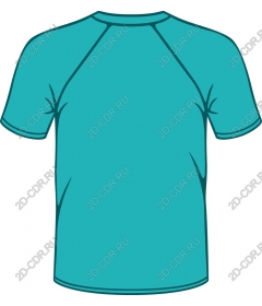  T-shirt short sleeve color "Teal"
