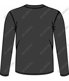  Black t-shirt with long sleeve