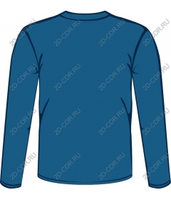  Stylish blue long sleeve shirt