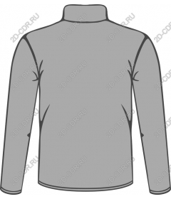  Stylish gray long-sleeved top