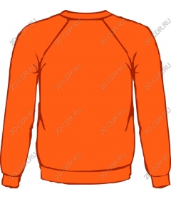  Bright orange sweatshirt