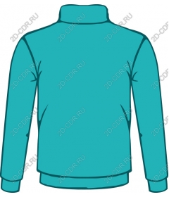  Stylish jacket (back view)