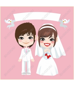  Adorable wedding couple