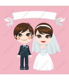  Adorable wedding couple