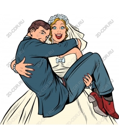  Charming, vintage wedding bride and groom