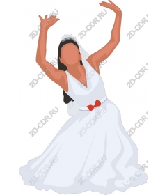 Joyful bride